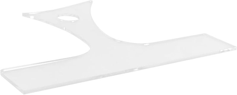 Acrylic Router Template For Charcuterie Board Handle Woodworking DIY Kitchen - Image 1